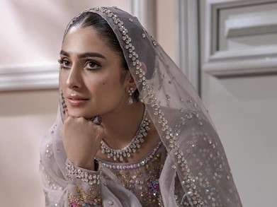 Ayeza Khan Shines Bright in Muse Luxe's Wedding 2023 Collection of Luxury Womenswear