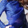Classic Blue Block Printed Tiered Skirt Set - Image 3