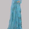 Petit Four Embellished Organza Sari - Image 3