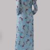 Aquamarine Embellished Organza Maxi - Image 2