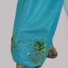 Blue Atoll Embellished Raw Silk Set - Image 4