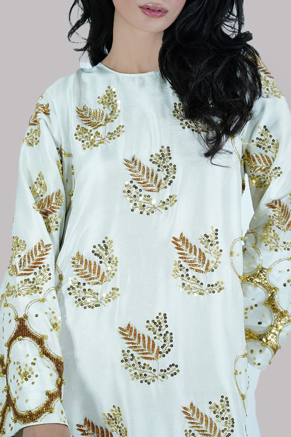 Egret Embellished Maxi Set - Image 4
