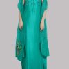 Spectra Green Embellished Maxi Set