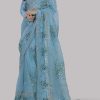 Petit Four Embellished Organza Sari