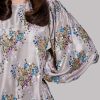 Silver Grey Raw Silk Tunic Set - Image 3