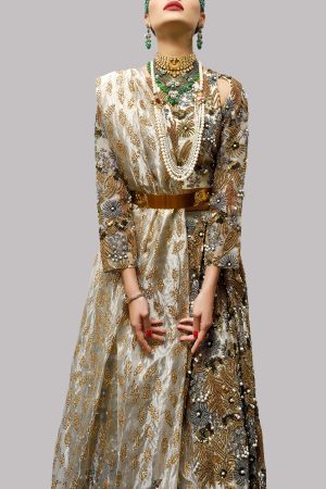 Gold Embellished Lehenga Choli Set
