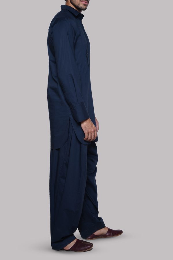 Navy Blue Cotton Set - Image 2