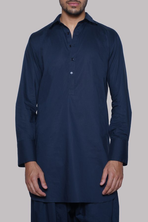 Navy Blue Cotton Set - Image 4