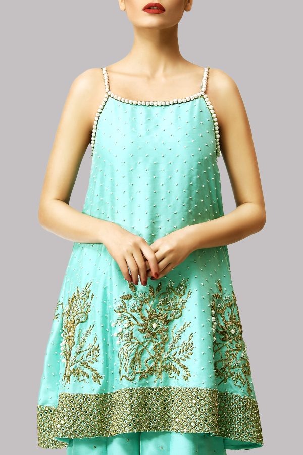 Leisure Time Embellished Raw Silk Set - Image 2