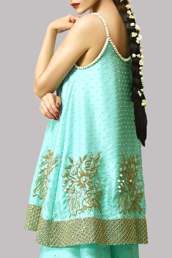 Leisure Time Embellished Raw Silk Set - Image 3
